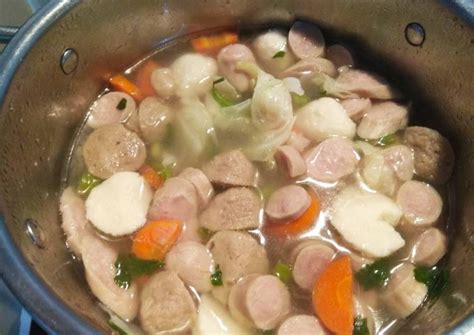 Kentang dipotong menggunakan cetakan kue aneka bentuk. Resep Sayur Sop Bakso Enak Dan Gurih : Sedap Sedap Sedap ...