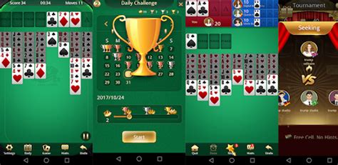 Free cell, spider, tripeaks, pyramid with update about theme, sound, and the world of solitaire classic version with simple gameplay helps players participate easily without any barriers. FreeCell Solitaire:Daily Challenges & Tournament - Apps on ...