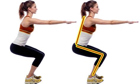 Place the barbell on your shoulders with your feet about shoulder width apart. Basic squat - Be Fitness