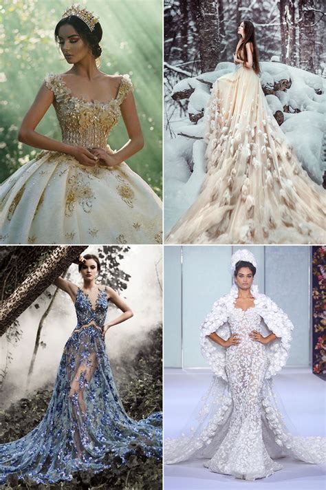Everything you ever wanted to know about your favorite bridal fashion flourishes. 20 Fashion-Forward Wedding Dresses Featuring 3D Effects ...