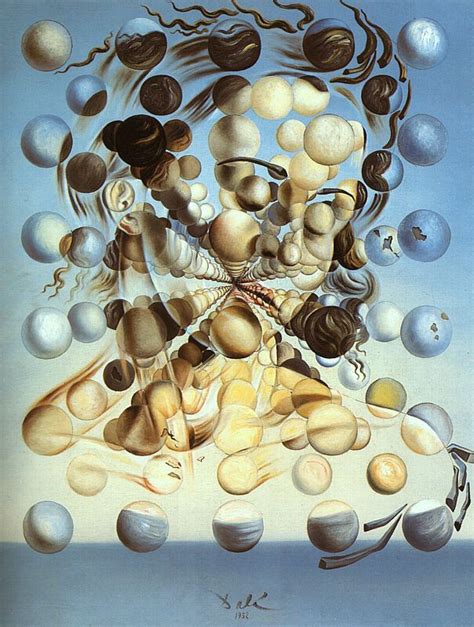 Galatea of the spheres (original mix). Salvador Dali Galatea of the Spheres Painting anysize 50% ...