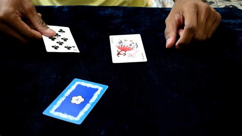 Will you be able to keep track of yours as it flies around the table? 3 card monte - YouTube