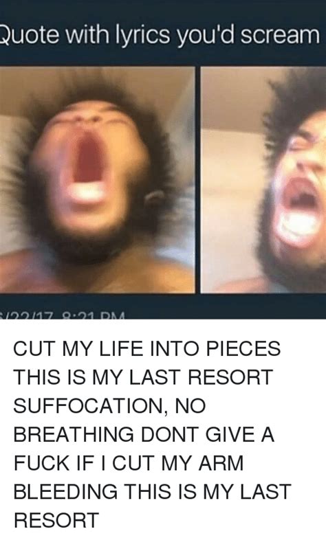 Submissions depicting or containing intentionally emulated behaviors (memes) are also not allowed, including memetic image macros, challenges, or elements thereof. 🔥 25+ Best Memes About Cut My Life Into Pieces | Cut My ...