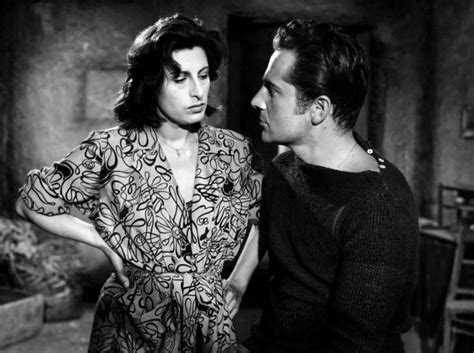 Anna magnani · rome open city (english subtitled) · lorraine hansberry: Anna Magnani & Rossano Brazzi. Volcano, 1950 | Anna ...