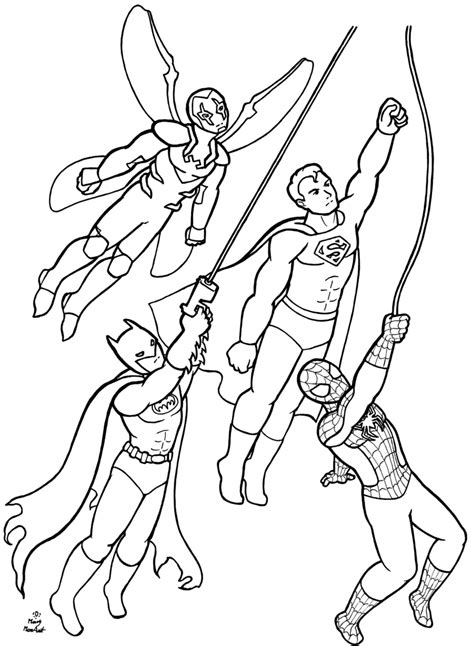 By introducing the superhero coloring pages, parent can tell about the goodness of superhero character that can inspire… Snowflake Clockwork: May 2013