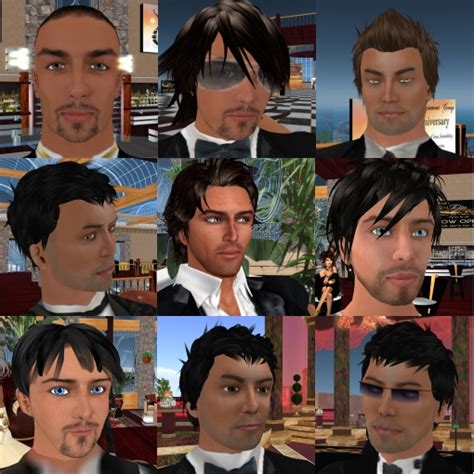 They each are a composite of about 30 faces that i created to find out the current standard of good looks. Which one of these things is not like the other? | SL Hot or Not