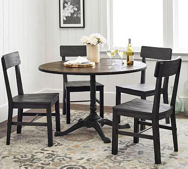 Matters of consumer privacy and rights are paramount to our brands and we will continue to work diligently to make our products available to you. Rae Round Pedestal Dining Table | Pottery Barn