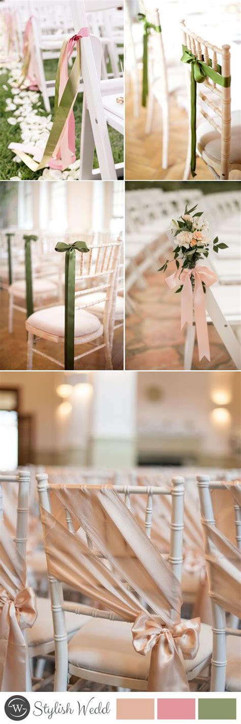 Last row ceremony chair decorations eucalyptus and white roses. 50+ Great Ways to Decorate Your Weddding Chair | Wedding ...