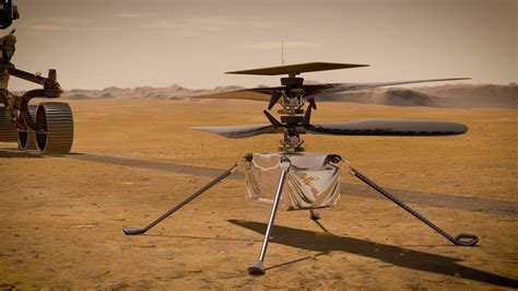 The first powered, controlled flight on another planet happened at 3:30 a.m. Team Readies Trailblazing Helicopter for Flight on Mars ...