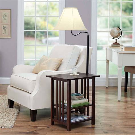 Ours are available in a wide selection of styles to add a little extra color, texture and light to your home. Better Homes & Gardens End Table Floor Lamp, Espresso ...