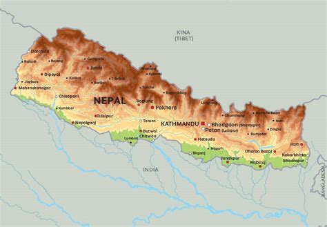 You can easily download, print or embed nepal country maps into your. Kart Nepal: se bl.a. plaseringen av hovedstaden Kathmandu