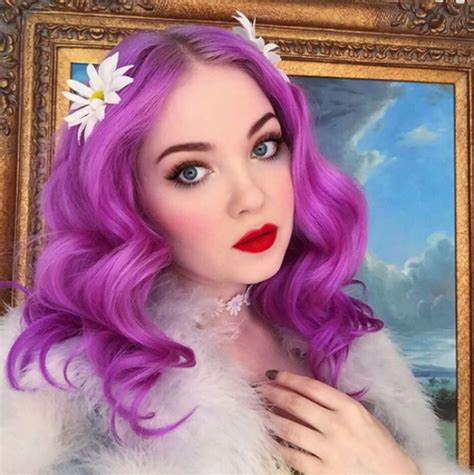 Experimenting with bright shades is all the rage; Doe Deere | Hair dye videos, Hair inspiration color ...