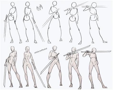 Learn how to draw with fun tutorials. Azizla Swiftwind is creating Comic Arts and Resources in 2020 | Art reference poses, Drawing ...