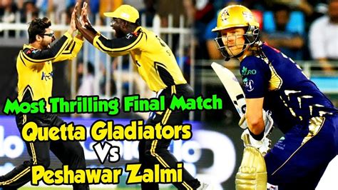 Dj bravo and team gladiators. Most Thrilling Final Match | Quetta Gladiators Vs Peshawar ...