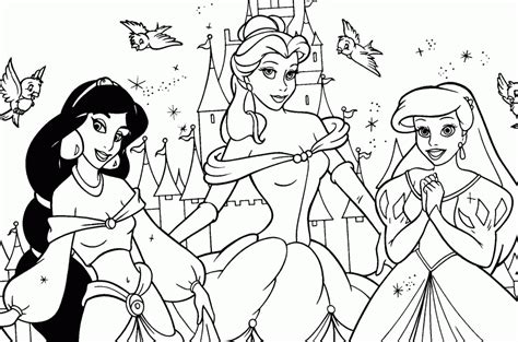 Descarga e imprime estos blanca nieves para colorear de forma gratuita. Princesas Disney para colorear | Colorear imágenes