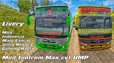 3 livery gunung harta double decker scan. Setia Negara, Gunung Harta, Maju Lancar, Mila, Indonesia ...