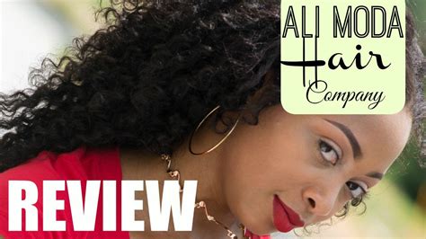 REVIEW: Ali Moda Kinky Curly Malaysian Hair Review - YouTube
