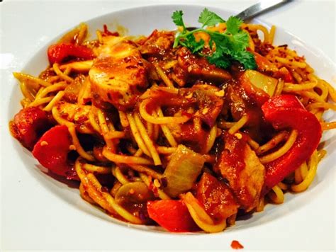 Get delivery or takeaway today. Food Review | Pollo Arrabiata Spaghetti