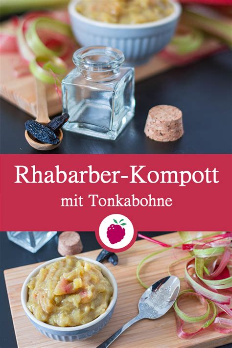 Weitere ideen zu rhabarber, kuchen, rhabarberkuchen. Rhabarber-Kompott mit Tonkabohne | Dinkel & Beeren ...