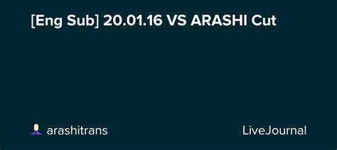 Vs arashi is their t.v. Eng Sub 20.01.16 VS ARASHI Cut: arashitrans — LiveJournal