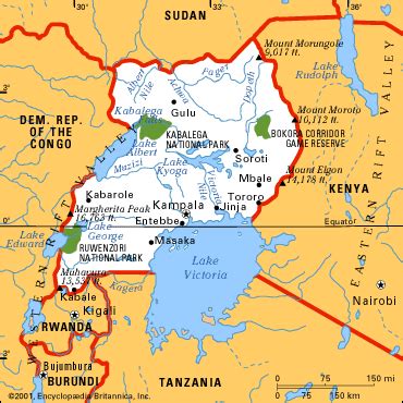 Akram africa map with uganda highlighted campinglifestyle map of africa highlighting uganda san clickable map of africa showing the countries capitals and main cities. Big Blue 1840-1940: Uganda