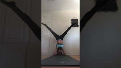 To get stability in the balancing postures, a flexible body is same essential as a focused mind. Headstand practice - YouTube