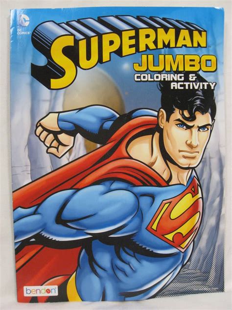 Superman tv show offers fun coloring games of cartoon characters superman in this free coloring game use. Superman Coloring Book Unused Jumbo and Activity DC Comics ...