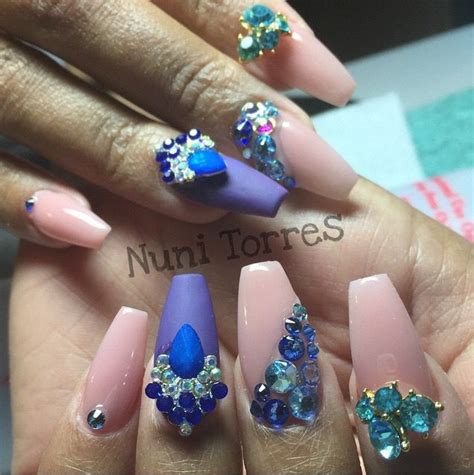 Gel nails are surprisingly a lot in basic terms a usually happening acrylic yet on the tip they placed in this gel and. PINTEREST: KIANIA🌴 | Nails, Nail prices, Crystal nails