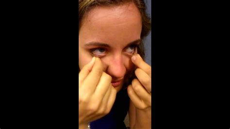 Using a brush, dip into . "Eyelid Flip" / How to Get Stuff out of Your Eye (with ...