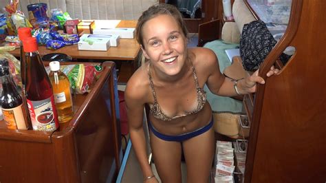 Sailing miss lone star (stefan and aubrey) is now gosea sailing!! Provisioning a Sailboat for 6 Months- Sailing SV Delos- Ep ...