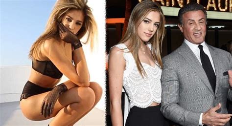 22 de septiembre de 2020. Sistine Rose: la explosiva hija de Sylvester Stallone ...