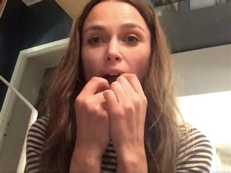 Keira knightley has a secret talent…she can make music with her teeth! Keira Knightley's 'Teeth Music' Terrible Example Of COVID ...