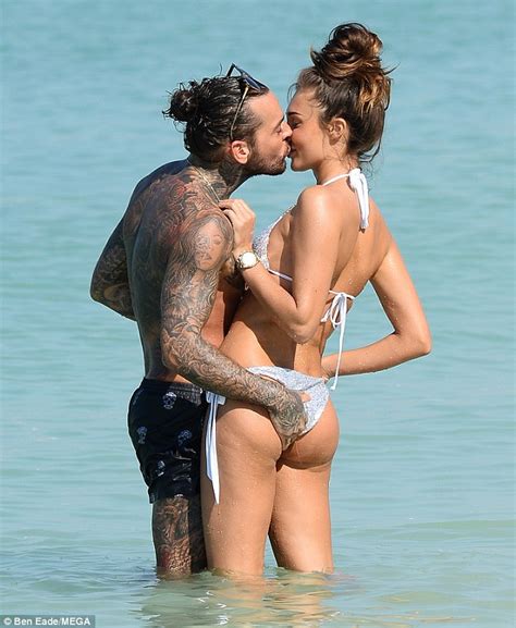 They started to take off each others clothes and as soon as she saw his hard. Beach babe Megan McKenna and boyfriend Pete Wicks look ...