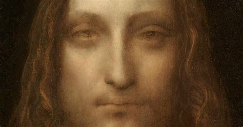 Christus (mit oder ohne krone). Louvre Curators Say $450-Million "Salvator Mundi" Was Made ...