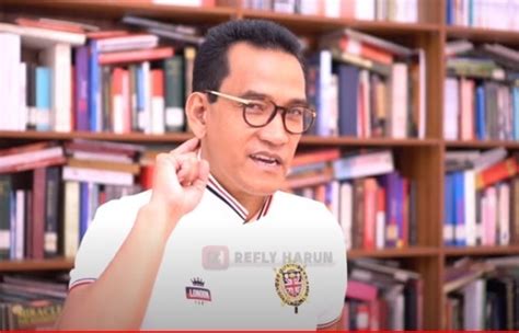 Refly harun dan ekonom indef bhima yudhistira di kanal youtube refly harun, sabtu (23/5/2020). Refly Harun: Era Pemerintahan Jokowi jadi Negeri Separuh ...