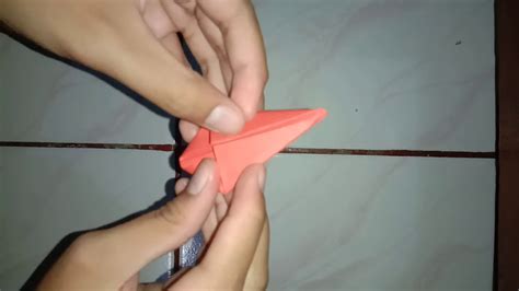 Lipat dua menjadi bentuk persegi panjang sama besar. tutorial cara membuat origami bunga - YouTube