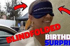 surprise blindfolded birthday