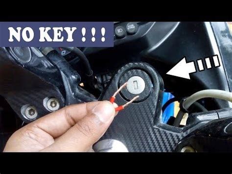 Basically to start the engine we need to crank it (i.e. How To START any Motorcycle WITHOUT Key in case of Emergency - YouTube | Motorcycle tips ...