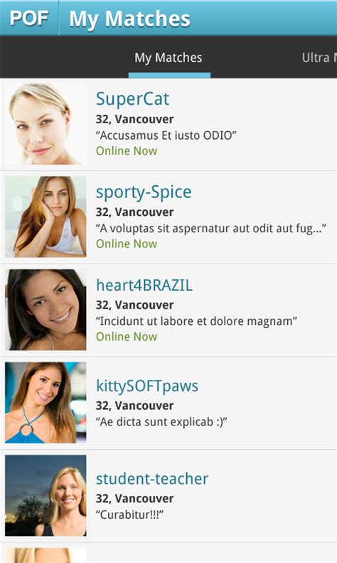 According to visit in their respective owners. What does my matches mean on pof. What does my matches ...