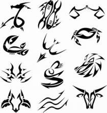 What do star tribal tattoos mean. Free Zodiac Tattoo Designs Slideshow