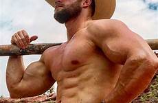 cowboys beards beard rodeo hunks rednecks