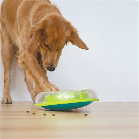 Outward hound's nina ottosson interactive dog toys tap into dogs' natural instincts. Nina Ottosson Wobble Bowl Interactive Treat Puzzle Dog Toy