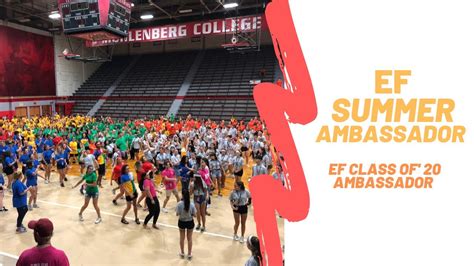 The same application process can be used to run a brand ambassador program that's more informal. EF Summer Ambassador Application 2020 - YouTube