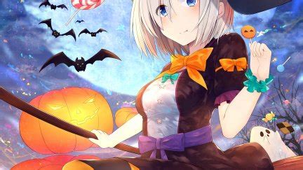 She is a rather clumsy giftia with a slightly childlike side but also shows hardly any feelings. witch, short hair, blue eyes, anime, anime girls, Kantai Collection, Hamakaze (KanColle) , dress ...