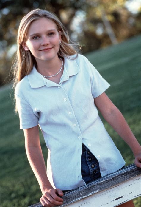 Dunst formed a relationship with coppola through the years having first worked with the director in 1999 on the virgin suicides. Beautiful Kirsten Dunst as a Teenager in 1995 ~ Vintage ...