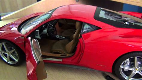 Ferrari departed from that logic with the f355 but returned to it with the 458 italia. 1 18 Hotwheels Ferrari 458 italia Review - YouTube