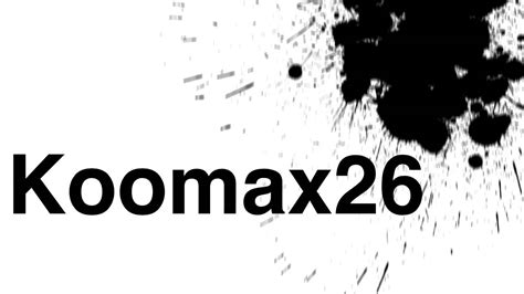 Fan-made Intro for Koomax 26! - YouTube