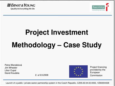 The dissertation methodology lets readers assess the reliability of your research. PPT - Project Investment Methodology - Case Study PowerPoint Presentation - ID:5650234