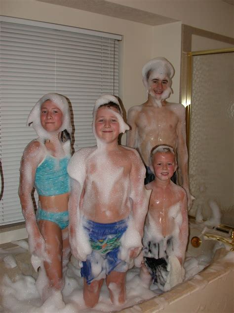 Home of almost all eureka! Bubble Bath Party | As a single dad raising kids, it was ...