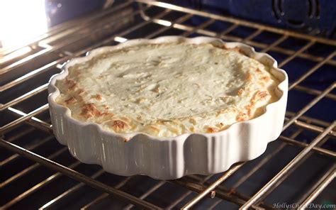 It will have risen slightly but will remain a thin disk. Baked Ricotta Dip - HOLLY'S CHEAT DAY